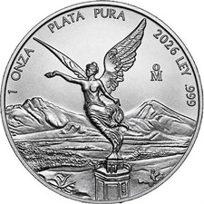 LIBERTAD BU 1 Oz Silver Coin Mexico 2026