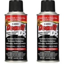 CAIG Laboratories DeoxIT D5 Contact Cleaner 5 Solutions 2 Pack