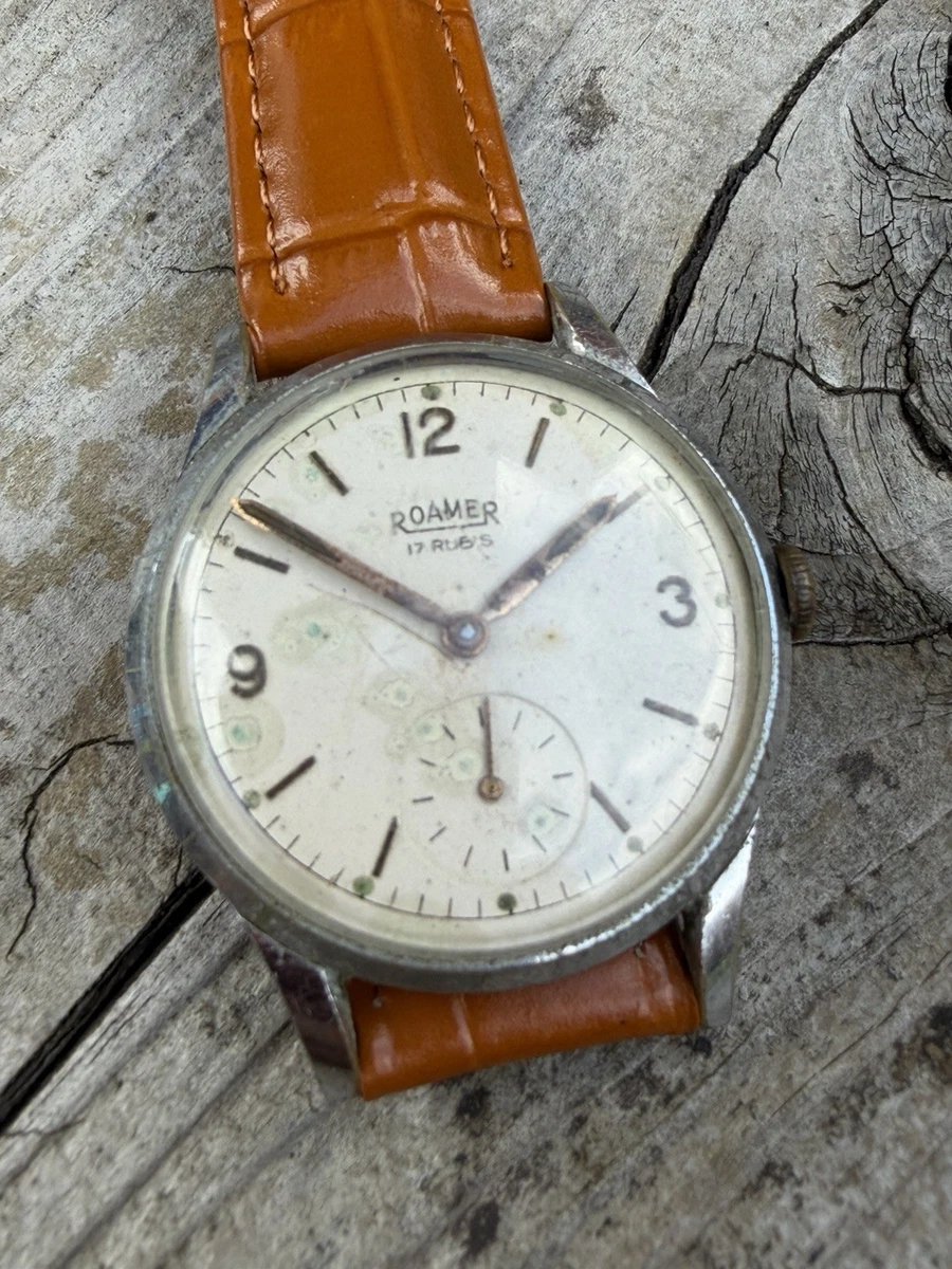 Roamer Mechanical Hand-Winding Wristwatches for sale - eBay