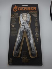 Gerber Dual-Force Multi-Tool Pliers Black 12-in-1 NEW Sealed With Sheath