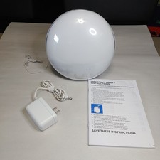 Philips SmartSleep Wake Up Light Clock Alarm Sunrise Sunset Simulation HF3520