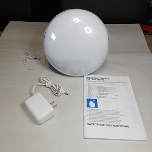 Philips SmartSleep Wake Up Light Clock Alarm Sunrise Sunset Simulation HF3520