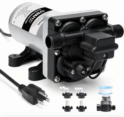 #ad GWANZI F41 110V Water Pressure Booster Pump 5.5 GPM 70 psi 1 3HP Low Noise $94.99
