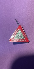 National Cycling Proficiency Enamel pin badge.