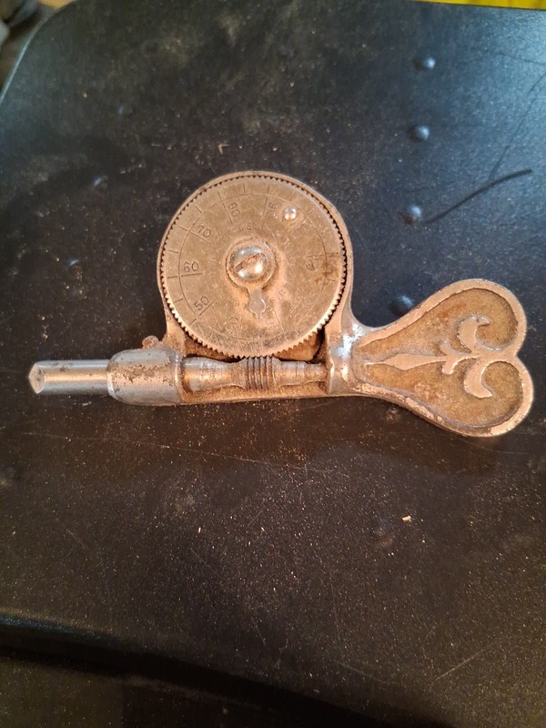 Woodman's Tachometer Speed Indicator Ornate September 12, 1876 Patent Date