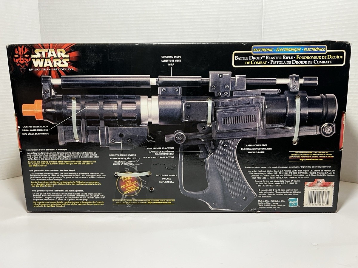 Star Wars: Episode 1: Electronic Battle Droid Blaster Rifle