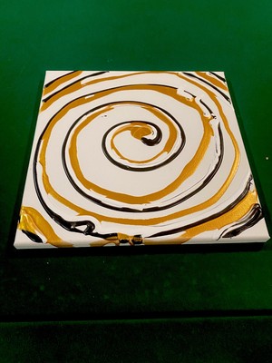  The Perfect Combination  8 in x 8 in painting