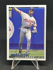 Larry Walker - HOF - Silver Signature - 1995 Upper Deck Collector's Choice # 238