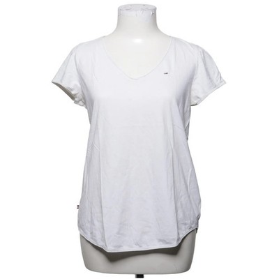 Tommy Hilfiger Jeans, T-shirt, Größe: M, Weiß, Baumwolle, Sonstiges, Damen #HqF