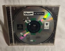 Theme Hospital PS1 PlayStation Complete w/ Case Artwork Bullfrog EA