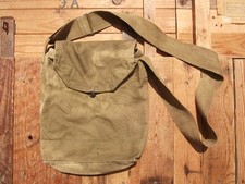 ORIGINAL model 1928/30 simplified bag for mask, green cotton twill WW2 RKKA