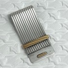 Cartier Fermasoldi Vendome Acciaio Inox 0,9in x 2,1in x 0,2in Argento Oro