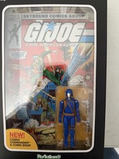 Super7 GI Joe ReAction  Cobra Commander Skybound Comic Box Set Issue  1 O-Ring