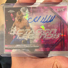 Marketplace image: 2026 Topps Chrome UFC Sapphire Chuck Liddell Octagon Legends Auto OLA-CL 1/1