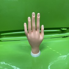 Nail Trainning Hand Flexible Soft Practice Plastic Mannequin Hand Nails