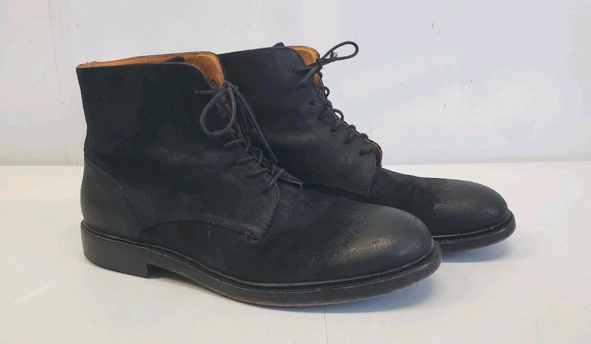 Vince Camuto Black Leather Amireu Boot Mens Size 12M NIB Chelsea Style Pull On Vince Camuto Black Leather Amireu Boot Mens Size 10.5M NIB  main image 2