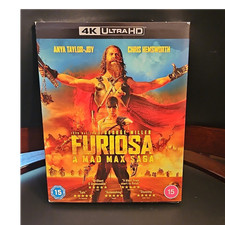 Furiosa: A Mad Max Saga 4K UHD Blu-ray HDR Slipcover Anya Taylor-Joy