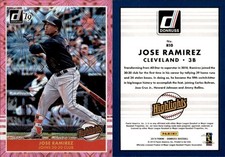 2019 Panini Donruss - Highlights Jose Ramirez #H10 Pink Firework