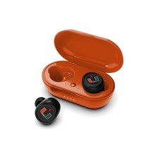 Soar Ncaa Miami Hurricanes True Wireless Earbuds Team Color