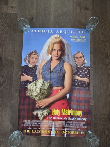 Holy Matrimony Patricia Arquette Movie Poster 1994