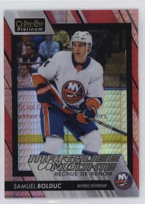 2023 O-Pee-Chee Platinum Marquee Rookies Red Prism Samuel Bolduc Rookie RC 1t1h