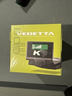 COBRA Vedetta  Radar/Laser Camera Detector Model SLR 600RU (RUSSIA LANGUAGE)