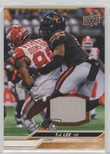 2024 Upper Deck CFL Jersey TJ Lee #60 1e15