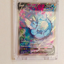 Vaporeon V SWSH181 Sword & Shield Promo Holo Rapid Strike English 2021 210HP on eBay
