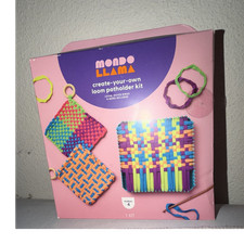 Mondo Llama Create-Your-Own Loom Potholder Kit Weaving Craft Kit