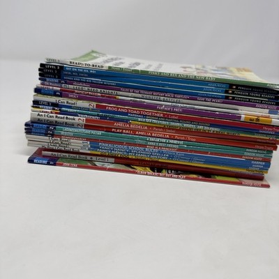 Lot 35 Early Easy Leveled Readers I Can Read Step Into Reading Learn to Read Set
