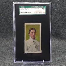 1909 E95 Philadelphia Caramel Vic Willis SGC 3 HOF Braves Pirates Baseball Card