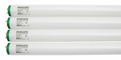 #ad LOT OF 4 NEW PHILIPS F40T12 CW Supreme ALTO FLUORESCENT TUBE LIGHT T12 4 ft 40W $58.99