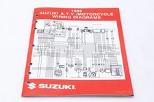 OEM Suzuki 99923-13881 1988 ATV Motorcycle Wiring Diagrams