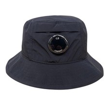 *C.P Company Chrome-R Lens Bucket Hat Navy 888 CP