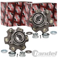 2X Ashika Radnabe Vorne Passend FüR Mitsubishi Pajero Links+Rechts | 44-15029