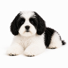 Dragon Moss Cockapoo Plush Dog Realistic Stuffed Animal Ready to Ship Gift
