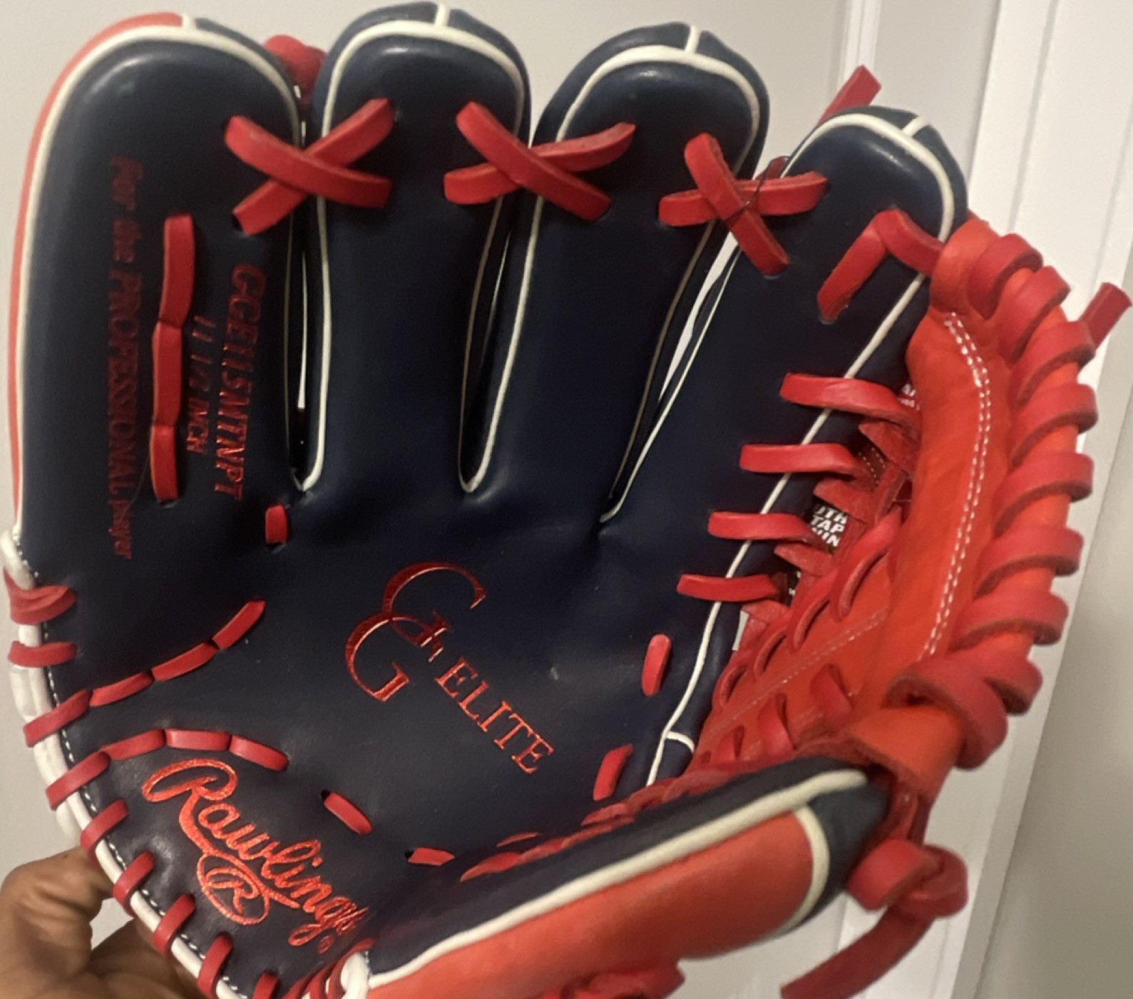11.75" Navy/red/white Mlb