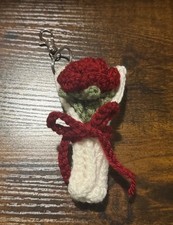 Flower Bouquet Keychain that can be used for bags, purse, keys and more