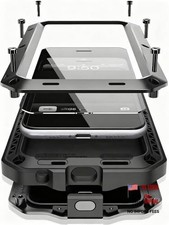Compatiable with iPhone 17 Pro Max Case,360 Full Body Protective Cover Black