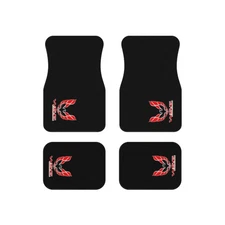 WS-6 WS6, Red Logo, Firebird Trans Am, Set of 4 Car Mats,Gift v3