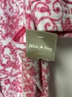Women’s Pink White Floral Button-Front Robe Nightgown S/CH (4–6) Polyester — photo 4