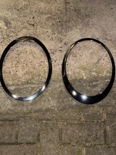 2009 Mini R55 Clubman Chrome Headlight Rings
