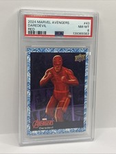 Daredevil 2024 Upper Deck Marvel Avengers 1 Of 1 Red PSA NM-MT 8 Card No. 43