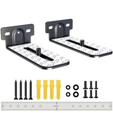 Soundbar Wall Mount Bracket Universal Soundbar Mount Shelf Depth Adjustable f...