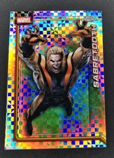 2026 Topps Chrome Marvel #144 SABRETOOTH Base X-Fractor