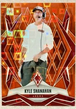 2025 Panini Phoenix Kyle Shanahan #120 Orange Pandora #173/189 + Base 49ers🔥🔥