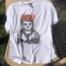 The Misfits Crimson Ghost white t-shirt Men s Large NWOT