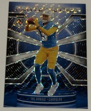 2025 Panini Mosaic Tre Harris Center Stage White Mosaic Prizm RC /25 #15