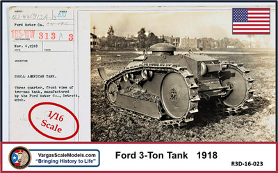 1/16 US Ford 3-ton, 2-man tank Special Tractor   Meng Takom CSM SS Models