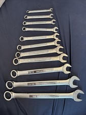 Craftsman Usa Combination Wrench 11pc Set Vv Sae 14 To 78 12 Point Usa